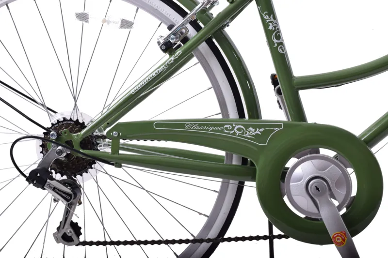 Ammaco Classique 26 Inch Dutch Lifestyle Bike Green-4